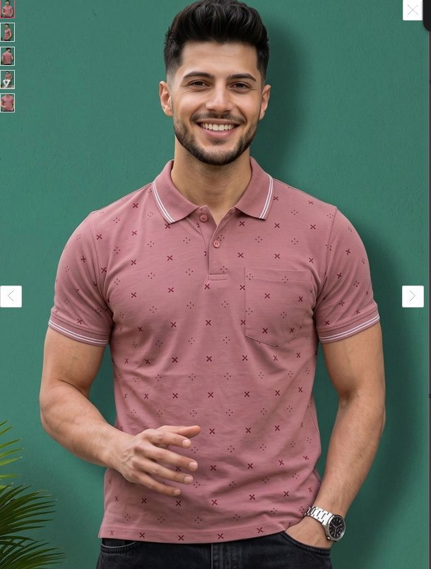 Copy of Plain polo blue tshirt for men customizable purple
